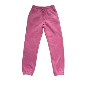 Sunkissed Coconut Pink Sweatpants Joggers‎ Small Barbie Soft Pockets Drawstring